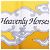 Pañuelo de seda Hermès Yellow Heavenly Horses 90 - vista 5