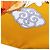 Pañuelo de seda Hermès Yellow Heavenly Horses 90 - vista 6