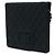 Custodia iPad Chanel Black CC Quilted Caviar con catena - vista 2
