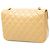 Chanel Beige CC Quilted Lambskin Round Flap - vista 2