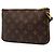 Louis Vuitton Brown Monogram Giant Reverse Double Zip Pochette - vista 2
