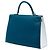 Hermès Blue Bicolor Epsom Kelly Flag Sellier 35 - vista 2