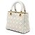 Dior White Medium Lambskin Cannage Studded Supple Lady Dior - Ansicht 2