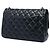 Chanel Black Jumbo Classic Lambskin Double Flap - vista 2