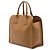 Borsa Shopping Prada Brown Saffiano Lux - vista 2