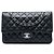 Chanel Black Medium Classic Caviar Double Flap