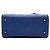 Dior Blue Medium Ultra Matte Calfskin Embossed Cannage Lady Dior - vista 3