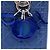 Dior Blue Medium Ultra Matte Calfskin Embossed Cannage Lady Dior - vista 5