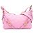 Bolsa tiracolo Voyou mini em couro rosa Givenchy