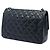 Chanel Black Jumbo Classic Caviar Double Flap - vue 2