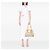Louis Vuitton White Damier Azur Hampstead MM - vista 6