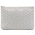 Goyard White Goyardine Senat MM