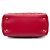 Dior Red Medium Lambskin Cannage Studded Supple Lady Dior - vista 3