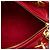 Dior Red Medium Lambskin Cannage Studded Supple Lady Dior - vista 4