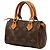 Louis Vuitton Brown Monogram Mini Speedy HL - vista 2