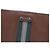 Borsa a tracolla Prada Brown Saffiano Striped - vista 5