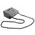 Chanel Black Mini Square Classic Chevron Crumpled Patent So Black Single Flap - vista 14