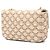 Céline Bolsa de Ombro Celine Beige Triomphe Matelasse Canvas Monochrome Chain - vista 2