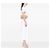 Céline Bolsa de Ombro Celine Beige Triomphe Matelasse Canvas Monochrome Chain - vista 6
