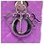 Dior Purple Medium Lambskin Cannage Lady Dior - vista 5