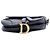 Borsa Saddle Dior Mini in pelle di vitello grana naturale nera - vista 3