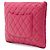 Chanel Rosa CC gestepptes Lammleder-Etui mit Mini-Klappenbeutel - Ansicht 2