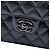 Chanel Black Medium Classic Caviar Glitter Double Flap - vista 5