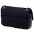 Chanel Blue CC Chevron Jersey Flap - vista 2