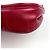 Bolso de hombro Chanel de cuero rojo - vista 3