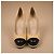 Chanel Plateau Pumps Beige Leder Schwarz - Ansicht 7
