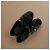 Chanel Sneakers in pelle nera e vernice - vista 12