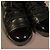 Chanel Sneakers in pelle nera e vernice - vista 17
