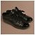 Chanel Sneakers in pelle nera e vernice - vista 4