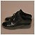 Chanel Sneakers in pelle nera e vernice - vista 7