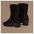 Botines Chanel Runway de piel negra - vista 14
