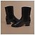Botines Chanel Runway de piel negra - vista 3