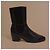 Botines Chanel Runway de piel negra - vista 8