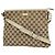 Borsa a tracolla Gucci in tela GG beige