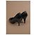 Chanel Schwarze Leder-Pumps - Ansicht 4