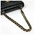 Bolsa de ombro Chanel Matelassé em couro preto - vista 5