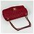 Borsa a tracolla Chanel Matelassé in pelle rossa - vista 5