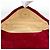 Borsa a tracolla Chanel Matelassé in pelle rossa - vista 6