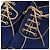 Chanel Scarpe stringate camoscio blu e oro - vista 18