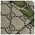 Cartera bi-fold Gucci en beige y verde - vista 4