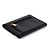 Portafoglio tri-fold Chanel in pelle di vitello granulata nera - vista 2