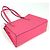 Borsa Tote Coach Tatum Carryall in pelle rosa - vista 2