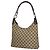 Gucci Schultertasche aus beige-braunem GG Canvas