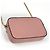 Borsa a tracolla Gucci in pelle rosa - vista 2