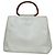 Borsa Chanel in pelle di vitello martellata bianca