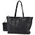 Borsa Tote Chanel in pelle di vitello martellata nera